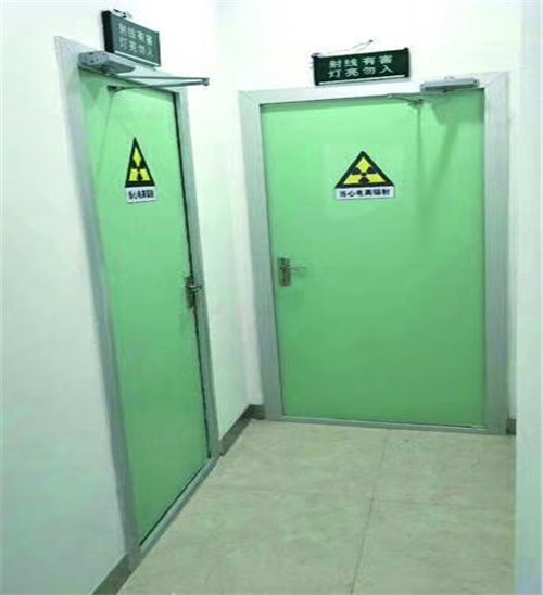 聊城厂家定制防 辐射铅门 CT室铅门 放射科射线防护施工